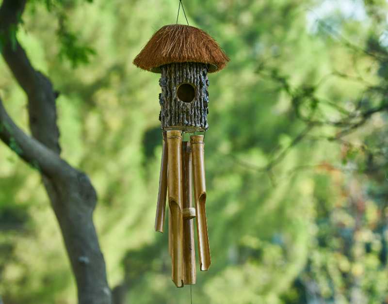 Color-Changing LED Solar Powered Wind Chime Waterproof Wind Chimes for Home/Outdoor/Party/Garden/Yard Decoration Seashell 