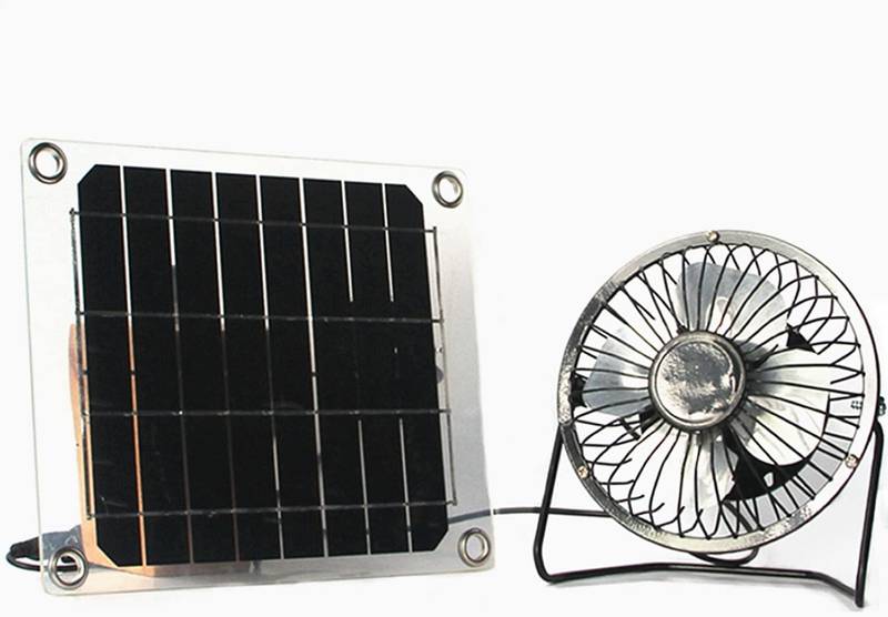 how to make a solar powered fan