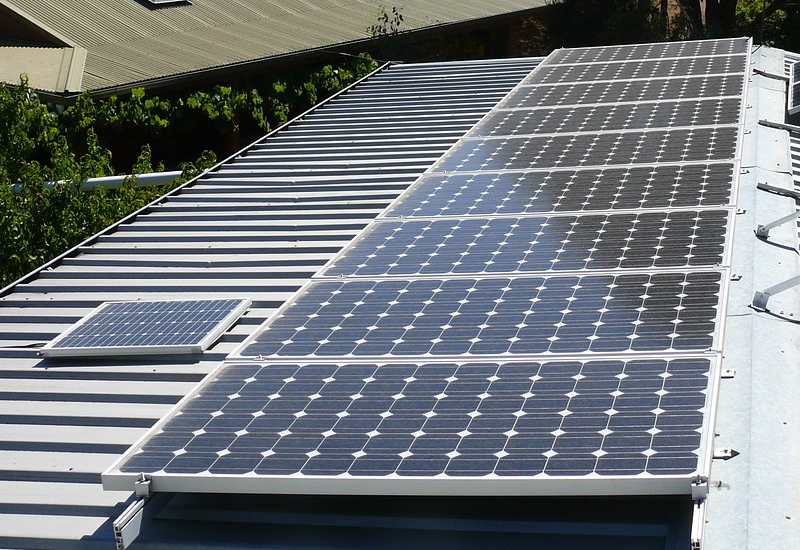 Ccan solar panels be installed flat