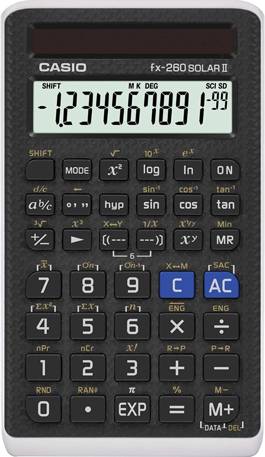 Casio FX 260 Solar II Scientific Calculator1